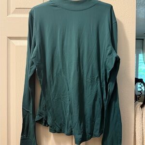 lululemon athletica Deep Green Long Sleeve Top